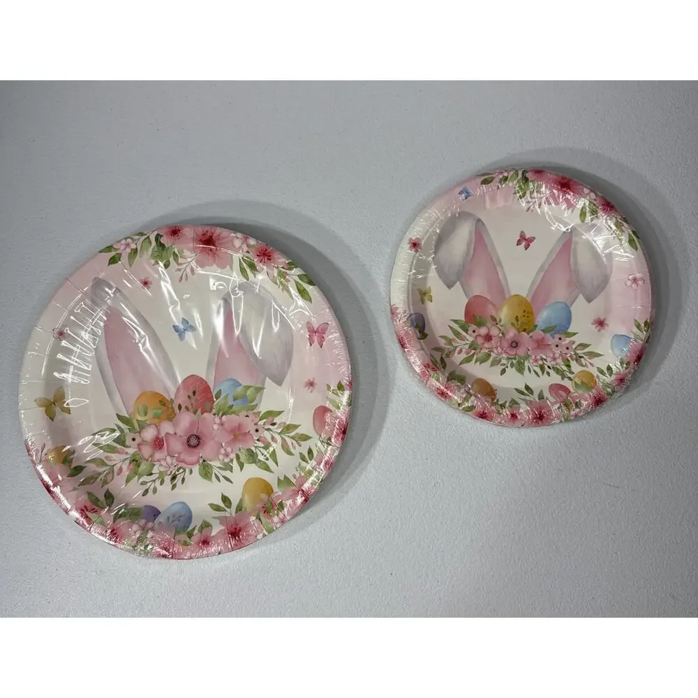 Happy Easter Table Wear Kit Pink Easter Party Supplies